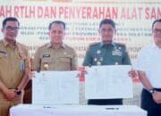 MoU Dengan Pangdam II/Sriwijaya, Sumsel Percepat Gerakan Bedah Rumah