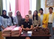 Pisah Sambut Mahasiswa Magang, Suwito Winoto Semoga Memahami Proses Hukum