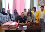 Pisah Sambut Mahasiswa Magang, Suwito Winoto Semoga Memahami Proses Hukum