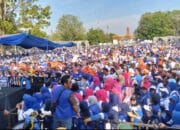 Hadiri Deklarasi, Puluhan Ribu Relawan Siap Menangkan HDCU Jadi Gubernur Sumsel