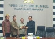 Ketua DPRD Sumsel Dukung Penuh Perda Seni Budaya di Sumsel