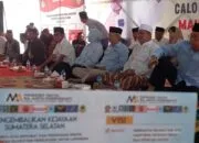 Ribuan Jemaah Tablig Akbar di Muba Doakan H Mawardi Yahya dan Hj RA Anita Jadi Gubernur dan Wakil Gubernur Sumsel