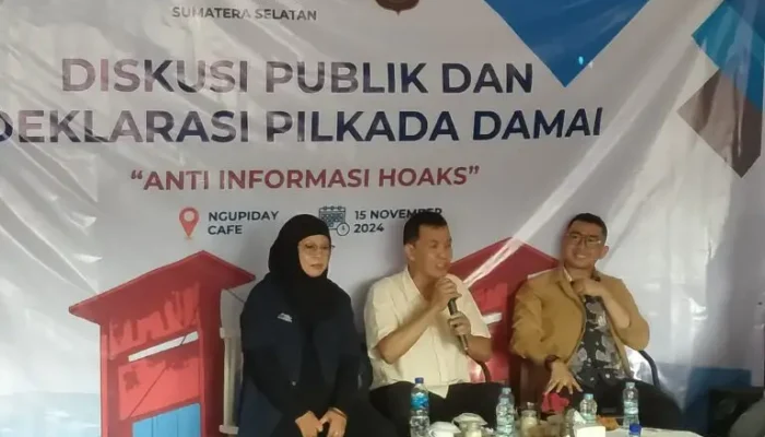 AMSI Sumsel Gelar Diskusi Publik dan Deklarasi Pilkada Damai