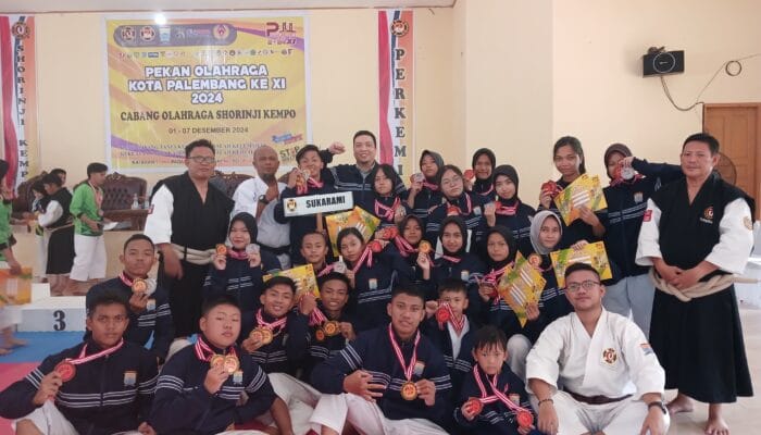 Porkot Palembang XI, Cabang Olahraga Shorinji Kempo Jadi Juara Umum