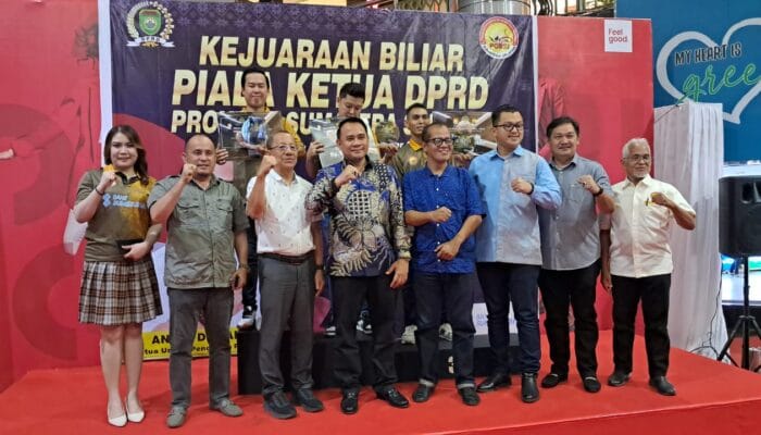 Kui Ciong Juara Turnamen 9 Ball Piala Ketua DPRD Sumsel