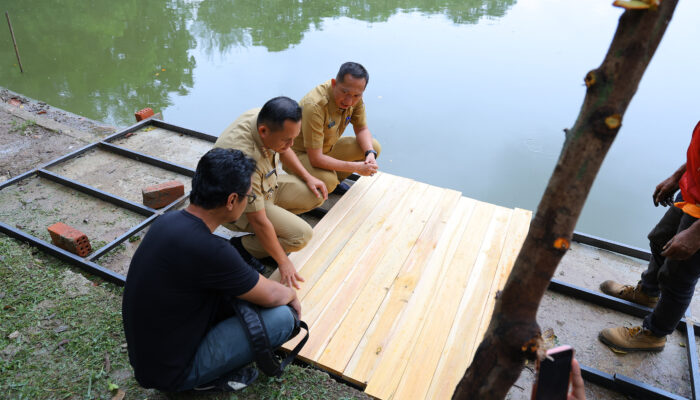 Pj Walikota Tinjau Progres Revitalisasi KI Palembang