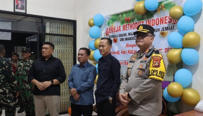 Forkopimda Prabumulih Pantau Perayaan Natal 2024