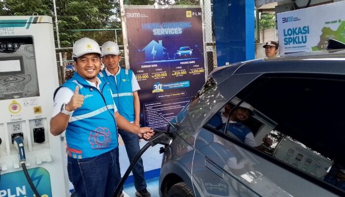 69 SPKLU Siap Layani Pemudik Kendaraan Listrik di Sumsel