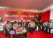 Kapolres Prabumulih Tinjau Pospam dan Posyan Operasi Lilin Musi 2024