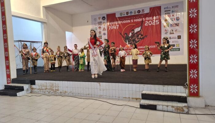 Lomba Kostum Pejuang Semarakkan Peringatan Pertempuran 5 Hari 5 Malam di Palembang