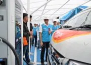 Konsumsi Listrik Kendaraan Listrik di SPKLU Meningkat 500 Persen Selama Nataru