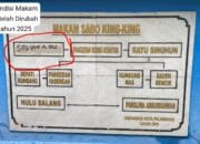 Perubahan Nama dan Coretan di Makam Sabokingking Jadi Sorotan, Dinas Kebudayaan Palembang Siap Tindak Lanjut