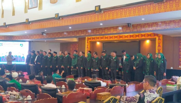 Pelantikan Pengurus MD KAHMI dan FORHATI Palembang 2024-2029