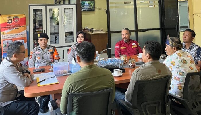 DKP dan Subdit Wisata Dit Pamobvit Polda Sumsel Bahas Pengembangan Seni dan Pariwisata
