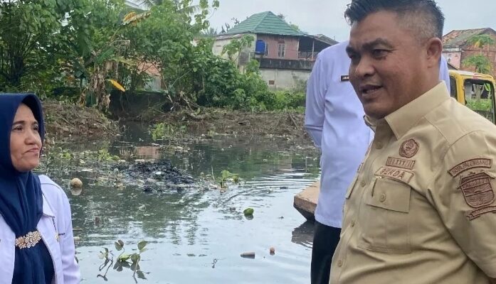 Tinjau Normalisasi Kolam Retensi, Sekda: RDPS Berkomitmen Atasi Banjir