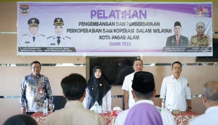 Wawako Pagar Alam Buka Pelatihan Koperasi Tingkat Kota 