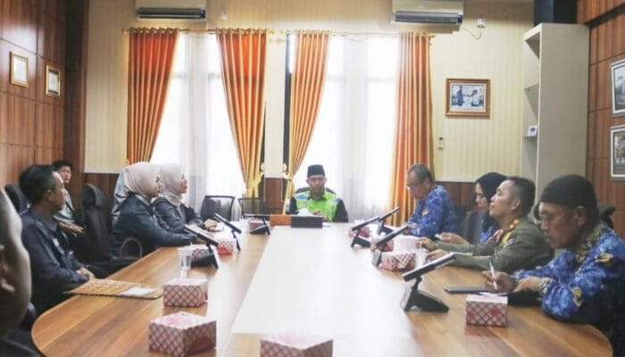 Wako Ludi Oliansyah Terima Audensi Bawaslu Kota Pagar alam