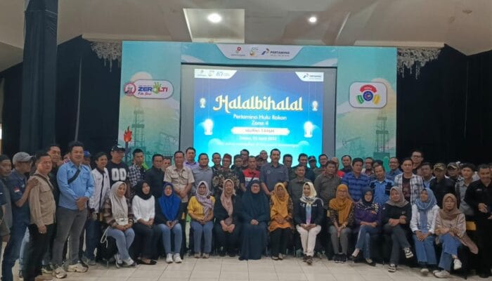 PT PHR Zona 4 Gelar Halal Bihalal Bersama Media di Prabumulih