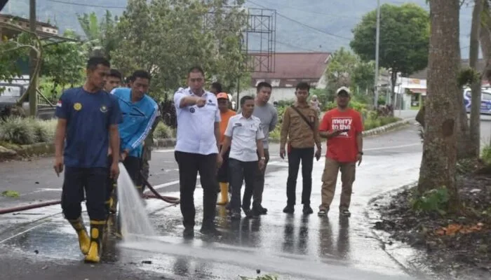 Wako Pagar Alam Canangkan Gerakan Penanganan Banjir dan Kebersihan Jalan Strategis