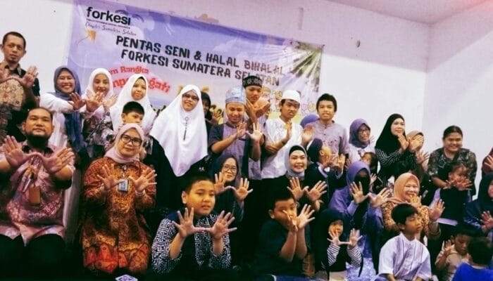 Peringati Hari Autisme Sedunia, Forkesi Sumsel Gelar Pentas Seni dan Halal Bihalal