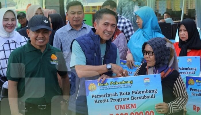 Dorong Wirausaha Mikro, Pemkot Palembang Launching Pinjaman Modal tanpa Bunga