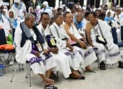 Kakanwil Babel Lepas Keberangkatan Kloter 15 Embarkasi Palembang