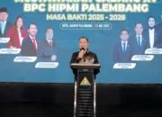 Peby Anggi Pratama Terpilih sebagai Ketua Umum BPC HIPMI Palembang 2025–2028