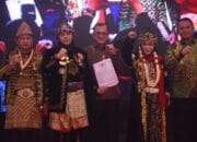 Pelantikan Baranusa Sumsel, Sekda Edward Candra Dorong Peran Aktif Lestarikan Budaya