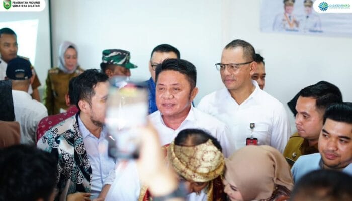 HD Dampingi Para Menteri Tinjau Musbangkelsus di Banyuasin