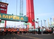 Gubernur Herman Deru Lepas Ribuan Pelari dalam Ampera Tourism Run 2025, Dorong Gaya Hidup Sehat dan Pariwisata