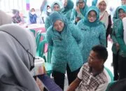 Ketua TP PKK Palembang Tinjau Pelayanan Kesehatan Bagi Masyarakat Terpencil di Pulau Kemaro