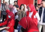Damkar Palembang Gandeng PMI, Kumpulkan 150 Kantong Darah