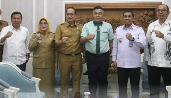 Hadapi Ancaman Narkoba, BNNP Sumsel Audiensi dengan Pemkot Palembang