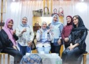 Ketua TP PKK Palembang bersama Staf Ahli Hadiri HUT Dekranas ke-45 di Balikpapan
