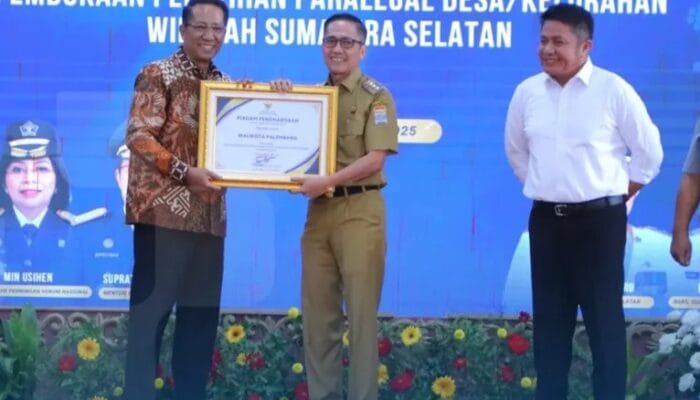 Bantuan Hukum Gratis Program Palembang Peduli RDPS Raih Penghargaan dari Kemenkum RI