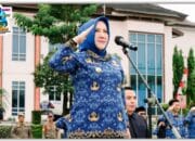 Bupati Ratna Machmud Pimpin Apel di HUT ke-82 Kabupaten Musi Rawas