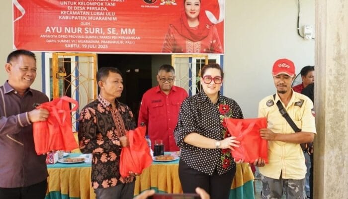 Bersama Rakyat, Ayu Nur Suri Kawal Perjuangan Lahan Petani di Lubai Ulu Kabupaten Muara Enim 