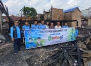 Tebar Empati di 1 Ulu, PWI Sumsel Salurkan Bantuan Langsung ke Korban Kebakaran