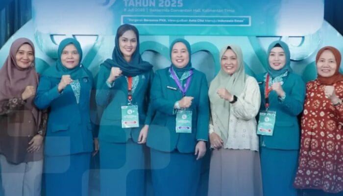 Bawa Semangat Perempuan, Ketua TP PKK Palembang Hadiri Puncak HKG ke-53