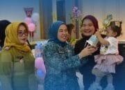 Lomba Balita Sehat, Dewi Sastrani Ajak Orang Tua Terus Pantau Tumbuh Kembang Anak