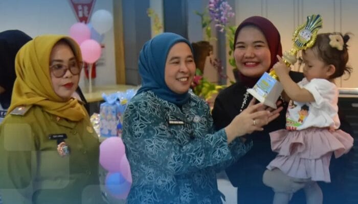 Lomba Balita Sehat, Dewi Sastrani Ajak Orang Tua Terus Pantau Tumbuh Kembang Anak