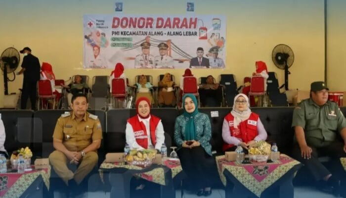Gandeng Kecamatan AAL, PMI Palembang Targetkan 100 Kantong Darah dan Layanan Kesehatan Gratis