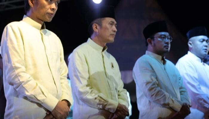 Ribuan Warga Palembang Antusias Peringati Tahun Baru Islam dan 100 Hari Kerja RDPS