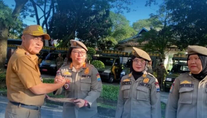 Sebanyak 250 ASN dari DLHK dan Satpol PP Kota Palembang Jalani Tes Urine