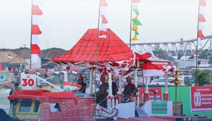 Festival Perahu Bidar 2025 Angkat Palembang ke Panggung Internasional
