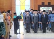 Wako Ludi Lantik Perdana 60 Pejabat Pemkot Pagar Alam