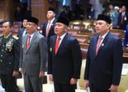 Gubernur Herman Deru dan Wagub Cik Ujang Khidmat Ikuti Pidato Kenegaraan Perdana Presiden Prabowo