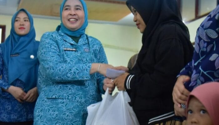 Cegah Stunting TP PKK Palembang kembali Lakukan Program PMT