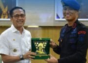 Satuan Brimob Batalyon A Talang Kelapa Siap Berkolaborasi dengan Pemkot Palembang dalam Penanggulangan Bencana