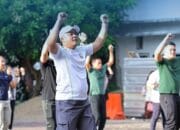 Sekda Palembang Ajak ASN Hidup Sehat Lewat Senam Pagi